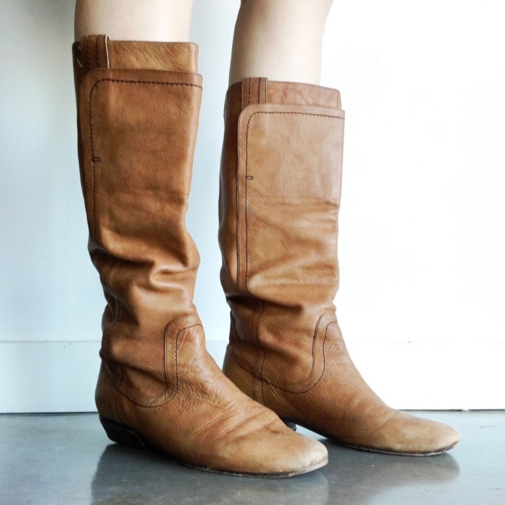 Dolce Vita leather riding boots